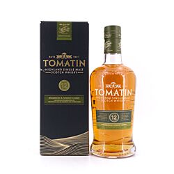 Tomatin Bourbon & Sherry Casks 12 Jahre  Produktbild