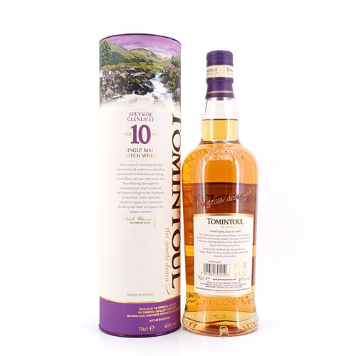 Tomintoul 10 Jahre the gentle dram  0,70 Liter/ 40.0% vol Produktbild