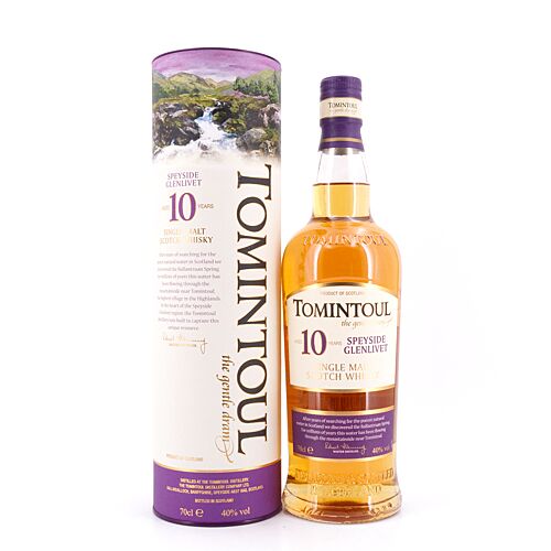 Tomintoul 10 Jahre the gentle dram  0,70 Liter/ 40.0% vol Produktbild