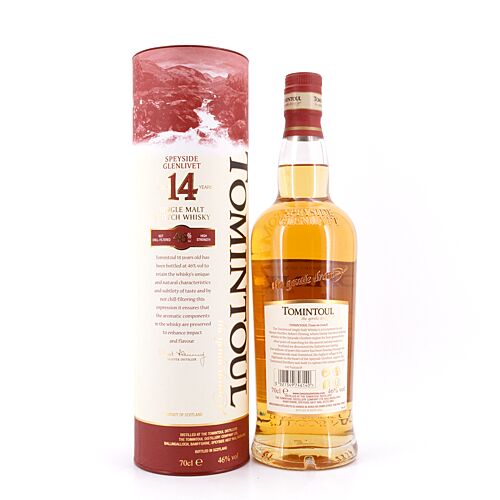 Tomintoul 14 Jahre  0,70 Liter/ 46.0% vol Produktbild