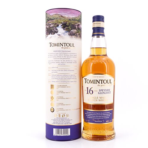 Tomintoul 16 Jahre  0,70 Liter/ 40.0% vol Produktbild