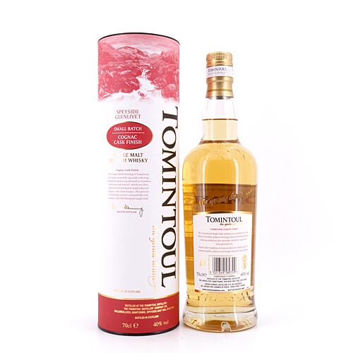 Tomintoul Cognac Cask Finish  0,70 Liter/ 40.0% vol Produktbild