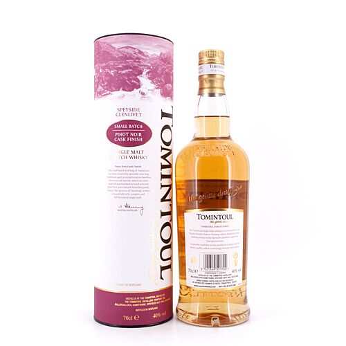Tomintoul Pinot Noir Cask Finish  0,70 Liter/ 40.0% vol Produktbild