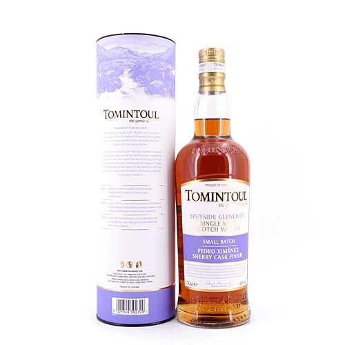 Tomintoul PX Sherry Cask Finish  0,70 Liter/ 40.0% vol Produktbild