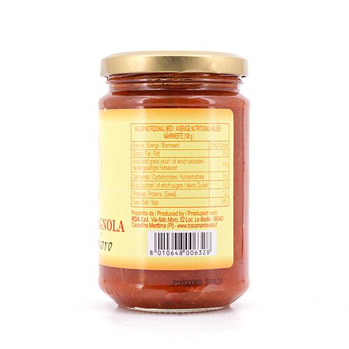 TOSCANA intavola Salsa Campagnola di Pomodoro Tomatensauce mit Kräuter 290 Gramm Produktbild