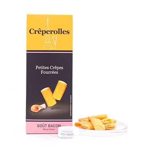 Traou Mad Creperolles GOUT BACON Mini-Crèpe Dentelle gefüllt mit Speck 100 Gramm Produktbild
