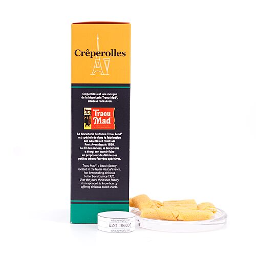 Traou Mad Creperolles ROQUEFORT Mini-Crèpe Dentelle gefüllt mit Roquefort 100 Gramm Produktbild