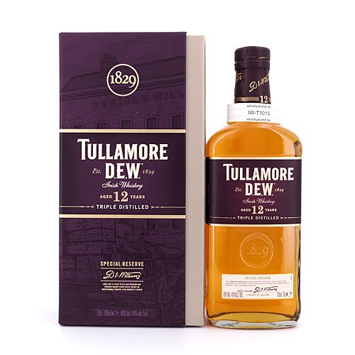 Tullamore Dew 12 Jahre  0,70 Liter/ 40.0% vol Produktbild