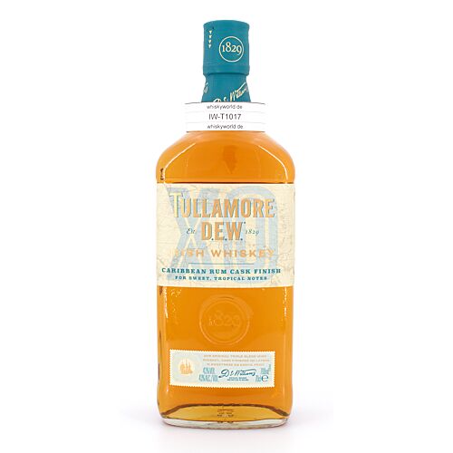 Tullamore Dew Caribbean Rum Cask Finish  0,70 Liter/ 43.0% vol Produktbild