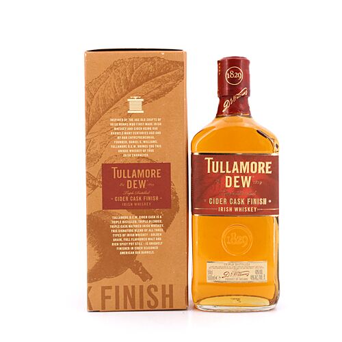 Tullamore Dew Cider Cask  0,50 Liter/ 40.0% vol Produktbild