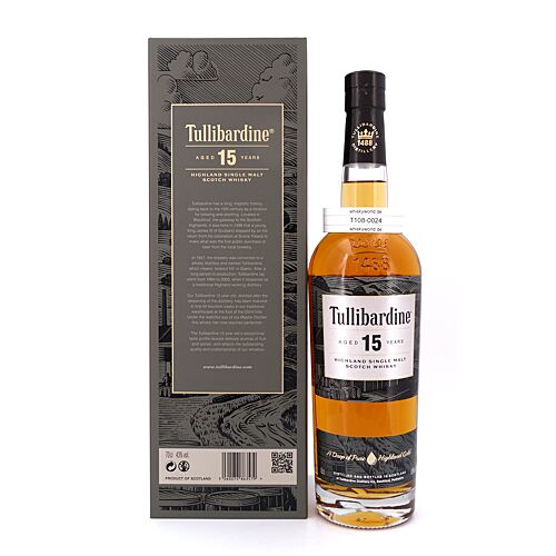 Tullibardine 15 Jahre  0,70 Liter/ 43.0% vol Produktbild