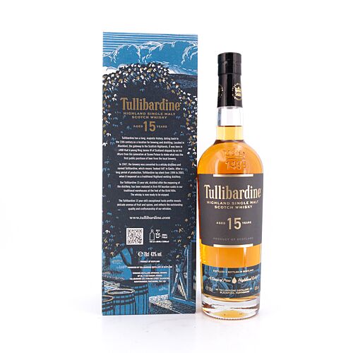 Tullibardine 15 Jahre  0,70 Liter/ 43.0% vol Produktbild