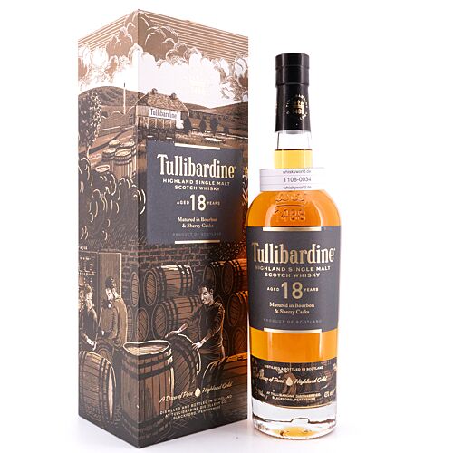 Tullibardine 18 Jahre  0,70 Liter/ 43.0% vol Produktbild