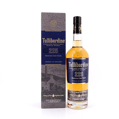 Tullibardine 225 Sauternes finish  0,70 Liter/ 43.0% vol Produktbild