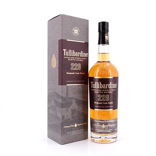 Tullibardine 228 Burgundy finish  0,70 Liter/ 43.0% vol Produktbild
