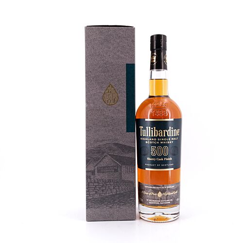 Tullibardine 500 Sherry finish  0,70 Liter/ 43.0% vol Produktbild