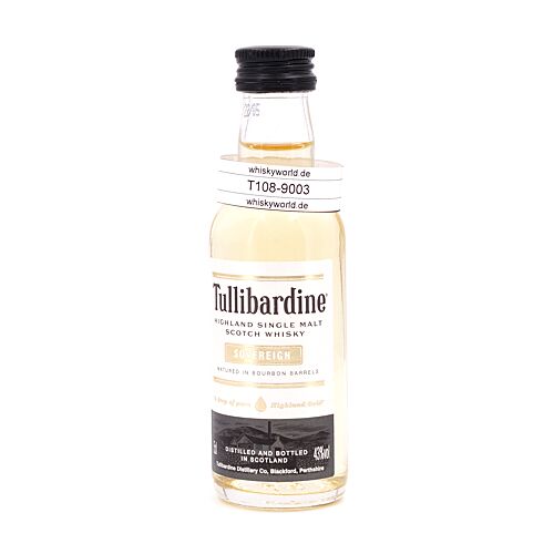 Tullibardine Souvereign Miniatur 0,050 Liter/ 43.0% vol Produktbild