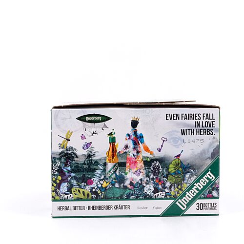 Underberg Kräuterlikör 30 x 0,02l Fläschchen 0,60 Liter/ 44.0% vol Produktbild