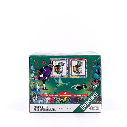 Underberg Kräuterlikör 30 x 0,02l Fläschchen 0,60 Liter/ 44.0% vol Produktbild