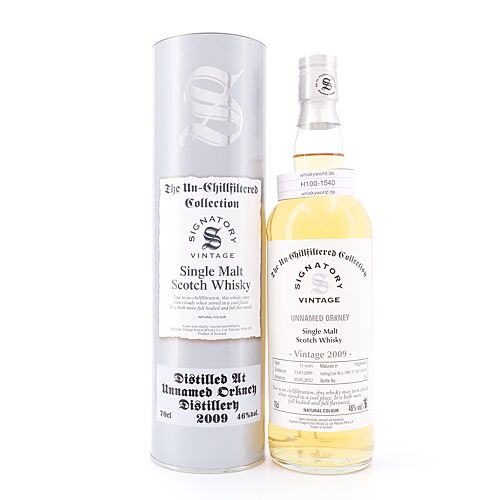 Unnamed Orkney The Un-Chillfiltered Collection 13 Jahre Cask #DRU 17/A67 #18+19 0,70 Liter/ 46.0% vol Produktbild