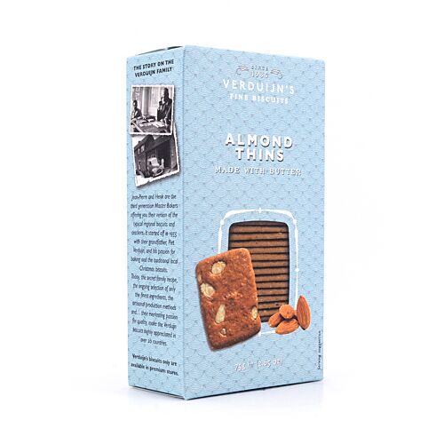 Verduijn's Almond Thins Buttergebäck mit Mandeln 75 Gramm Produktbild