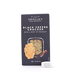 Verduijn's Black Pepper Cracker Waffeln mit Pfeffer und Meersalz Produktbild