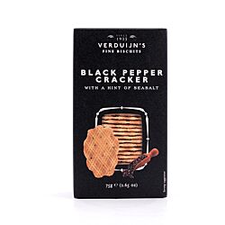 Verduijn's Black Pepper Cracker Waffeln mit Pfeffer und Meersalz Produktbild