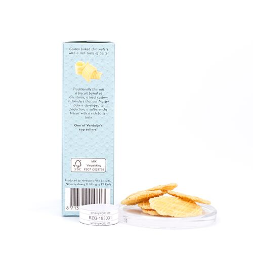Verduijn's Butter Wafers Butterwaffeln 75 Gramm Produktbild