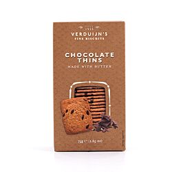 Verduijn's Chocolate Thins Buttergebäck mit Schokolade Produktbild