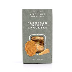 Verduijn's Parmesan Wafer Crackers Waffeln mit Parmesan, Basilikum und Knoblauch Produktbild