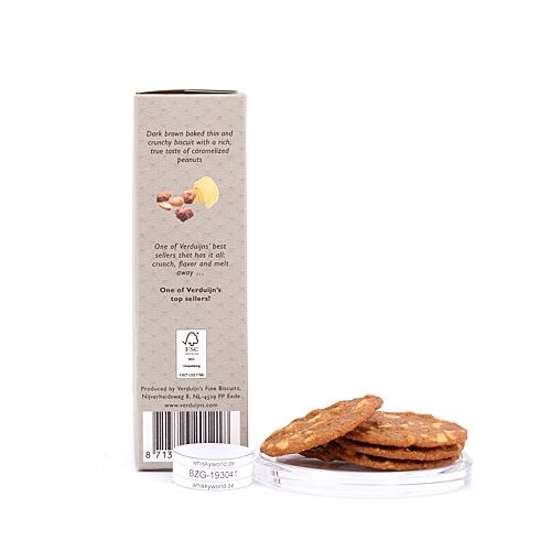 Verduijn's Peanut Crunch Erdnussgebäck 75 Gramm Produktbild