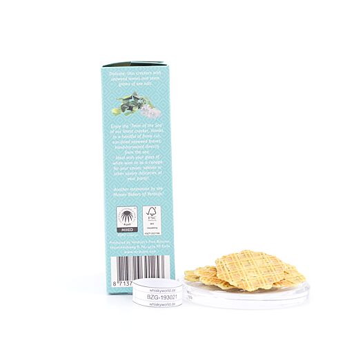 Verduijn's Seaweed Cracker Waffeln mit Algen und Meersalz 75 Gramm Produktbild