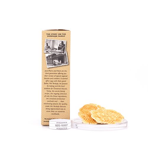 Verduijn's Sesame Cracker Waffeln mir Sesam und Meersalz 75 Gramm Produktbild
