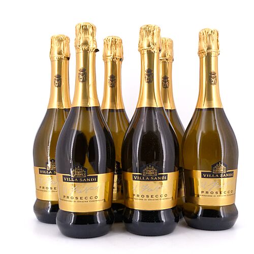 Villa Sandi Prosecco il Fresco Spumante DOC Brut 6er Sparset 4,50 Liter/ 11.0% vol Produktbild
