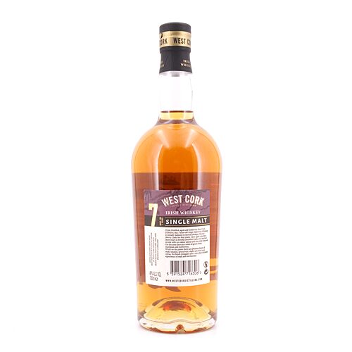 West Cork 7 Jahre Sherry Casks Single Malt Whiskey  0,70 Liter/ 46.0% vol Produktbild