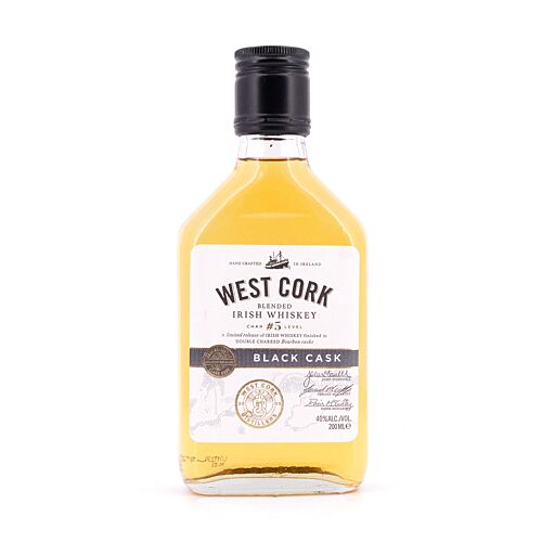 West Cork Black Cask Char #5 Level Kleinflasche 0,20 Liter/ 40.0% vol Produktbild