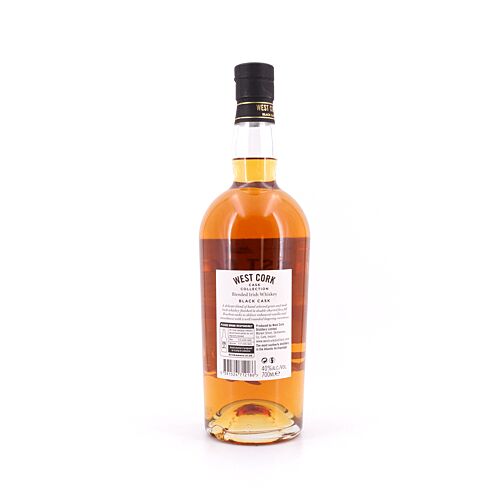West Cork Black Cask Char #5 Level  0,70 Liter/ 40.0% vol Produktbild