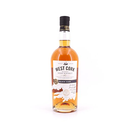 West Cork Black Cask Char #5 Level  0,70 Liter/ 40.0% vol Produktbild