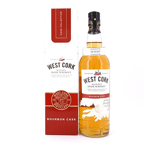 West Cork Original Blended Bourbon Cask  0,70 Liter/ 40.0% vol Produktbild