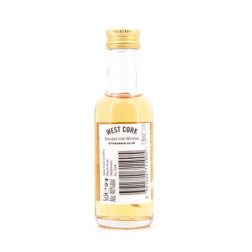 West Cork Original Blended Bourbon Cask Miniatur 0,050 Liter/ 40.0% vol Produktbild