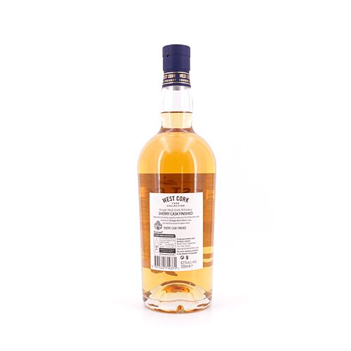 West Cork Single Malt Sherry Cask Finish  0,70 Liter/ 43.0% vol Produktbild