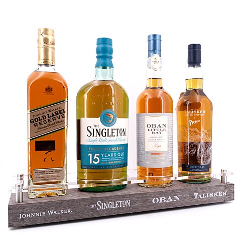 whiskyworld Exklusive Malt Selektion mit Barständer  2,80 Liter/ 42.9% vol Produktbild