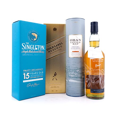 whiskyworld Exklusive Malt Selektion mit Barständer  2,80 Liter/ 42.9% vol Produktbild