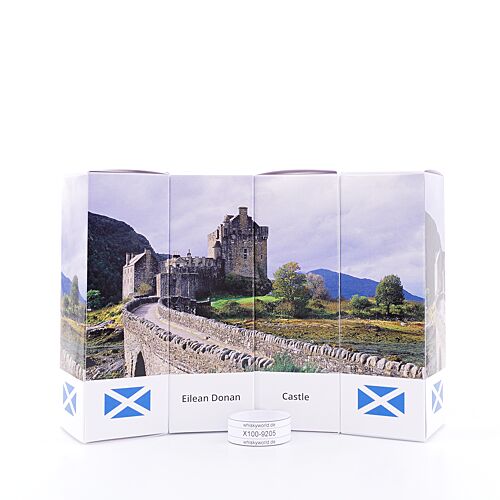 whiskyworld Miniaturen-Set II Motiv Eilean Donan Castle 4 Miniaturen je 5cl Tomatin & Ardmore 0,20 Liter/ 53.2% vol Produktbild