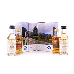 whiskyworld Miniaturen-Set II Motiv Eilean Donan Castle 4 Miniaturen je 5cl Produktbild