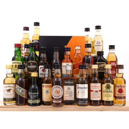 whiskyworld Whisky-Adventskalender 2019 Starter 24 Originalabfüllungen je 5cl 25-teilig zum Befüllen 1,20 Liter/ 40.5% vol
