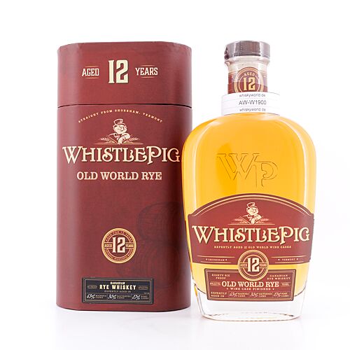 Whistlepig Rye 12 Jahre  0,70 Liter/ 43.0% vol Produktbild