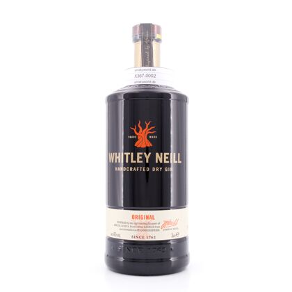 Whitley Neill Handcrafted Dry Gin Literflasche 1 Liter/ 43.0% vol
