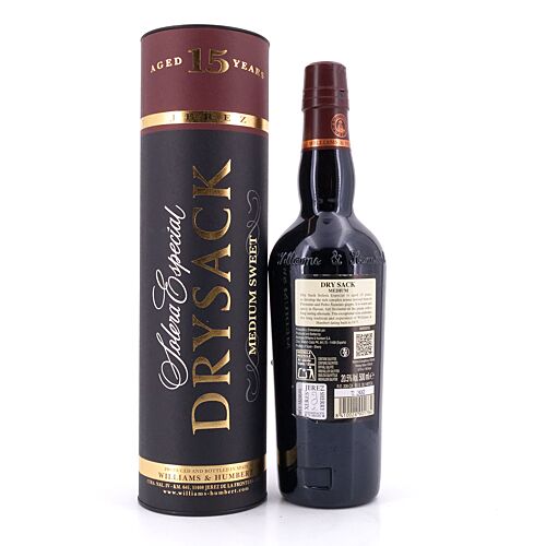 Williams & Humbert Dry Sack Medium Sweet Solera Especial 15 Jahre  0,50 Liter/ 20.5% vol Produktbild