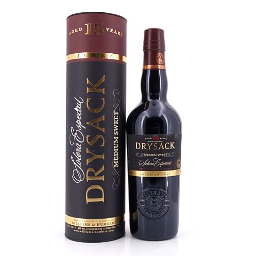 Williams & Humbert Dry Sack Medium Sweet Solera Especial 15 Jahre  0,50 Liter/ 20.5% vol Produktbild
